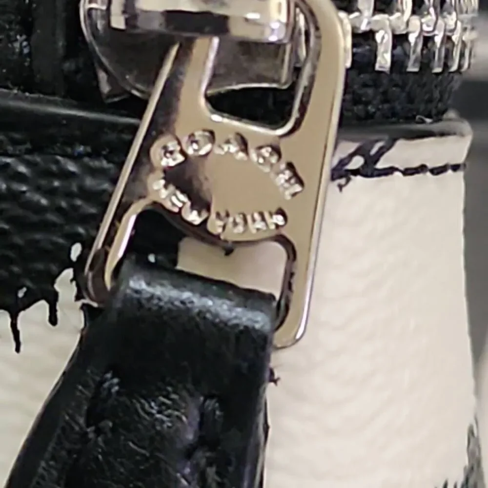 Coach Mini Charlie Backpack in Zebra Print